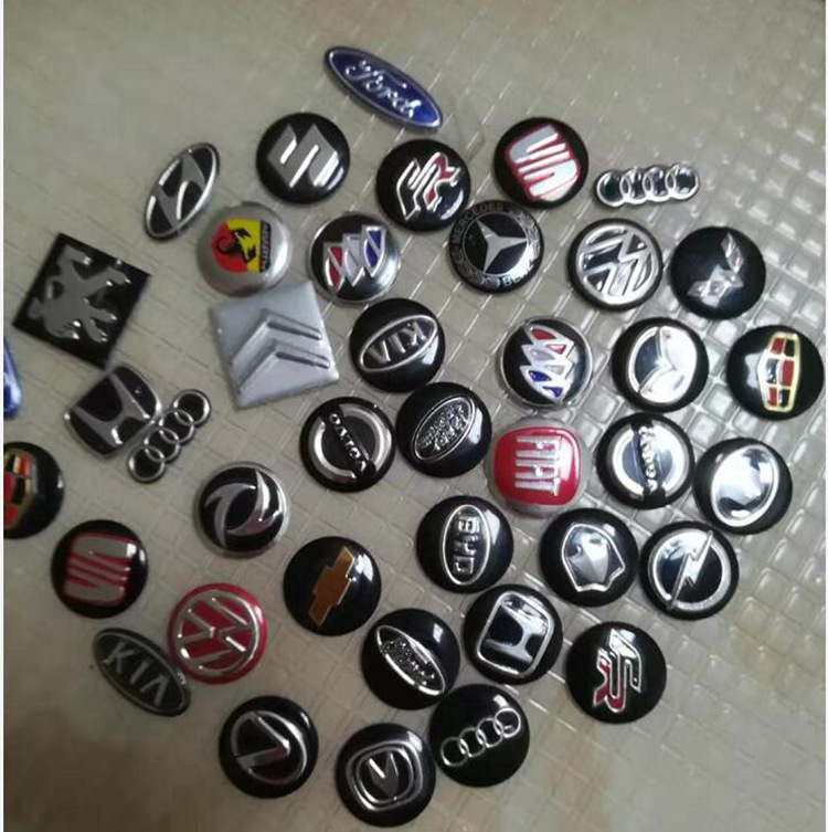 Wholesale Various Car Key Remote Fob Metal Emblem Logo Sticker Badge