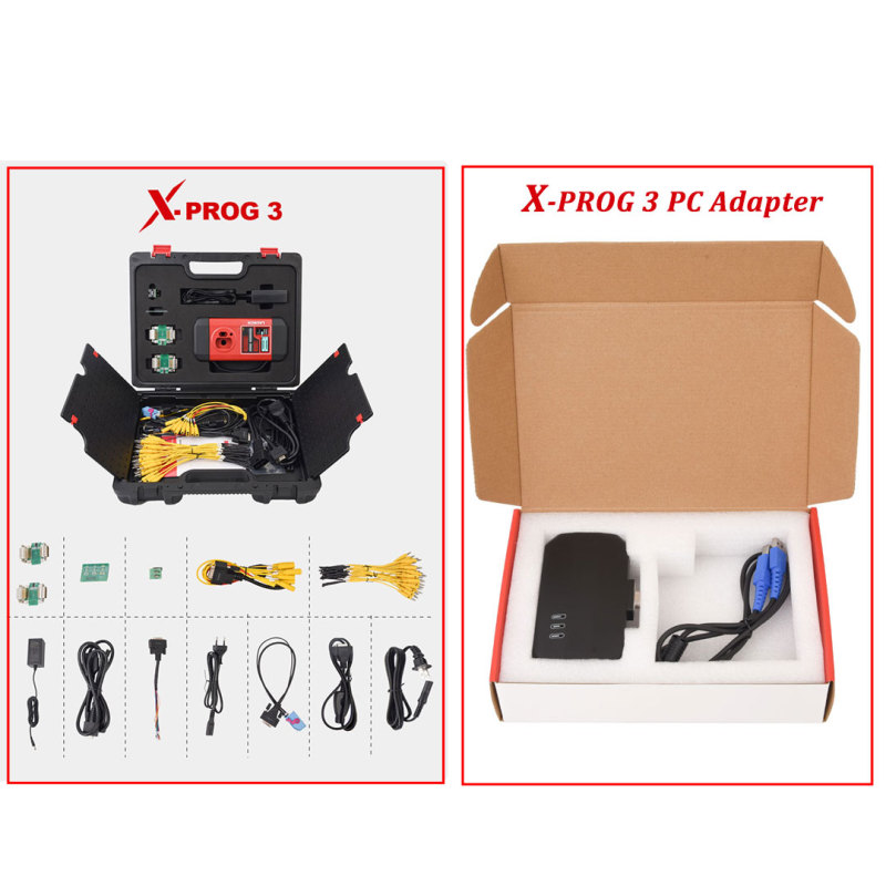 Launch X-PROG 3 PC Adaptor for Operating Engine and Gearbox ECU Cloning on Computer