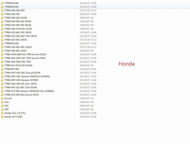 Car Airbag Dumps Collection Files Download