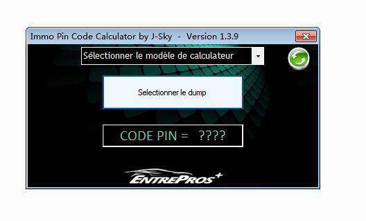 PSA IMMO Pin Code Calculator V1.3.9 Calculate Pincode with Dump File