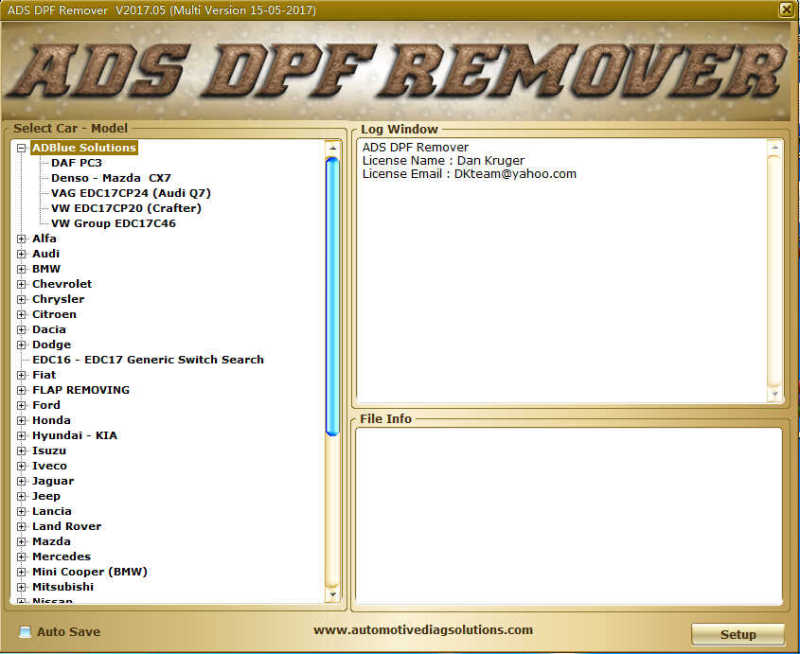 DPF EGR Lambda Remover ECU Software 05.2017 Download Service