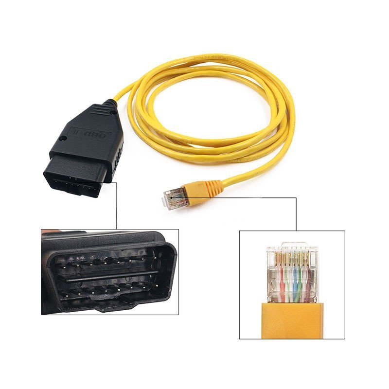 BMW ENET Cable with SmartOBD Motorcycle Maintenance Software for C400GT 750GS 850GS 900XR 900R 1250GS
