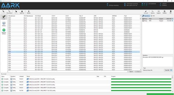 AARK Kommander Automotive ECU Software Solutions Support DTC Editor/ VAG Immobilizer/ Seed Key/ Firmware Conversion