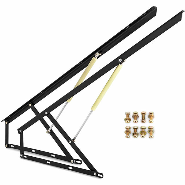 Hydraulic heavy duty storage bed lift system platform bed lifting mechanism