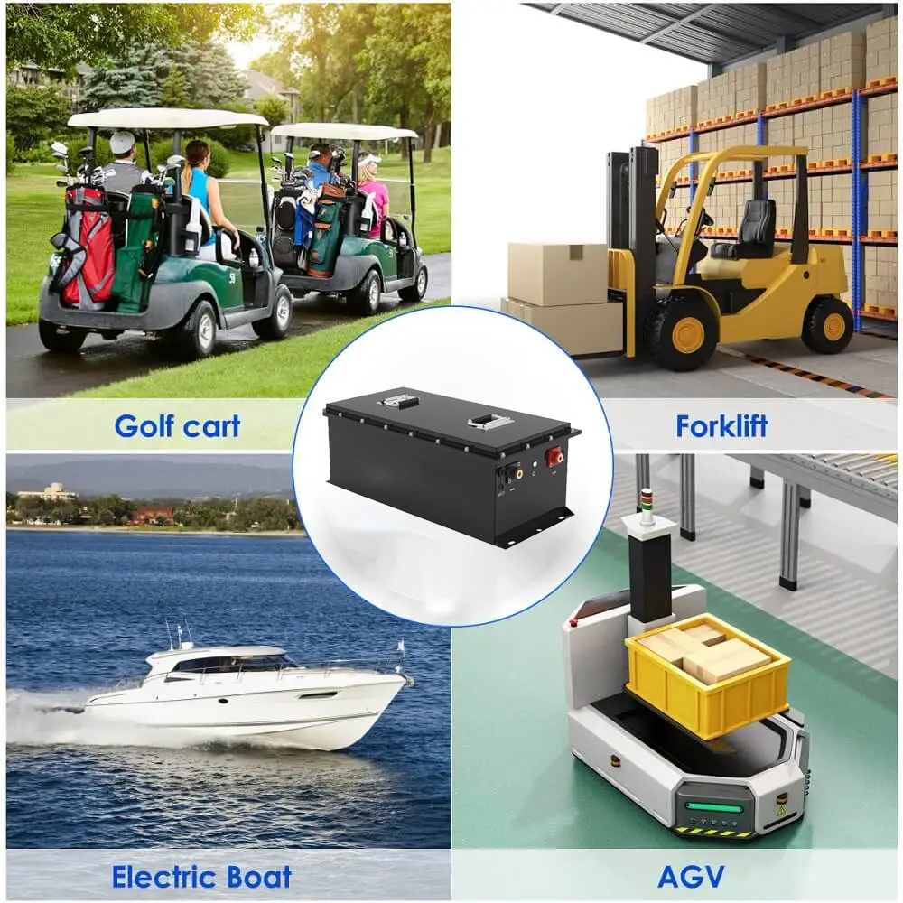 application of 48V 100Ah lithium battery