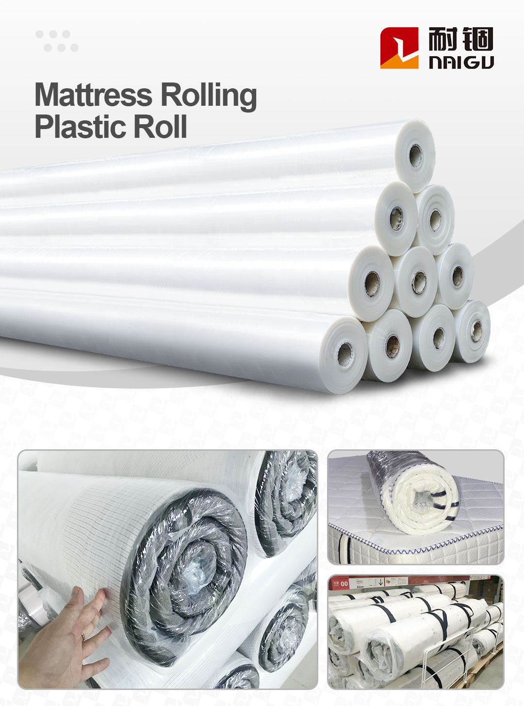 PE Film for Mattress Rolling