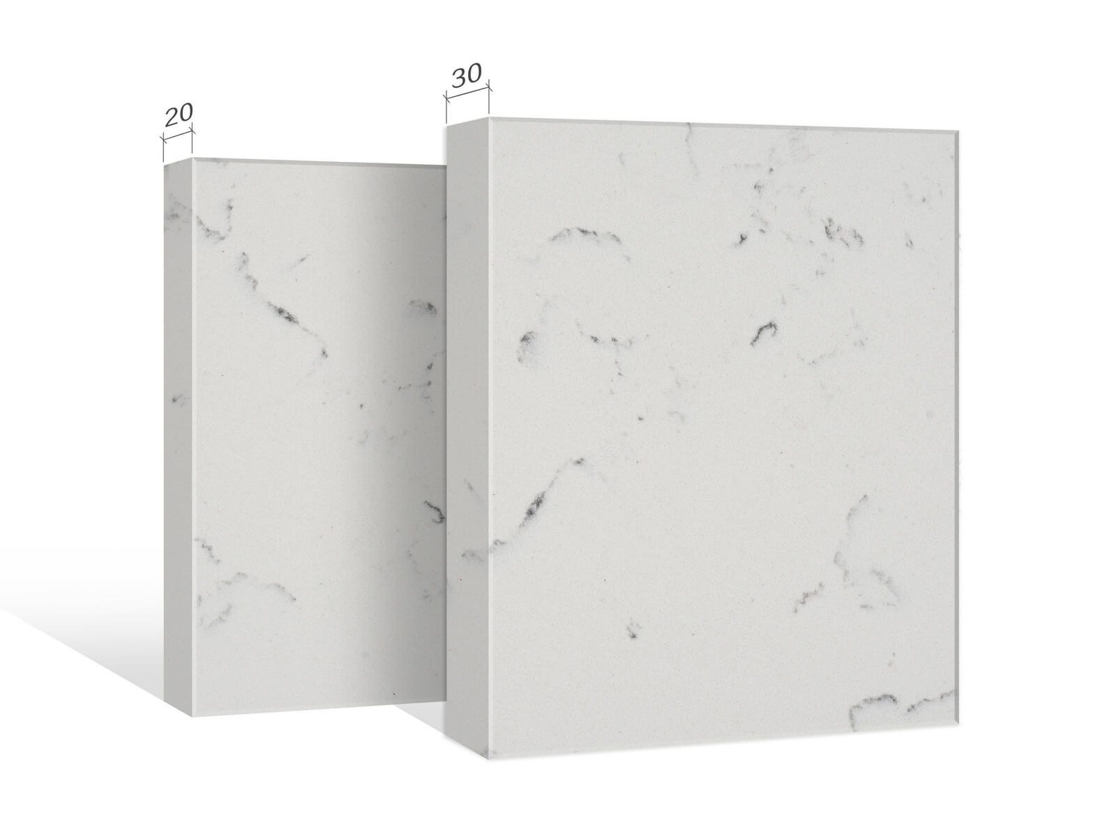 White Carrara D8001
