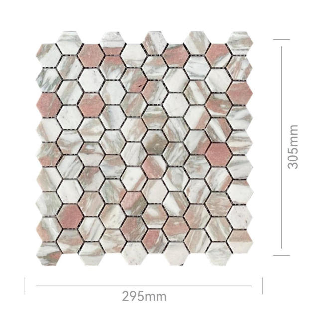 Kitchen Backsplash Mix Stone Mosaic Tile