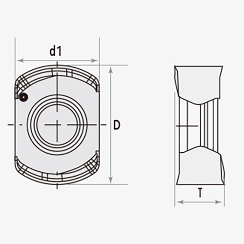 NLMP06/09 High-Feed Milling Tools