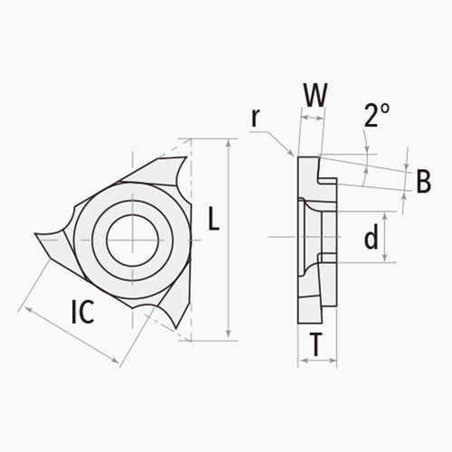 GM16 Groove Milling Tools