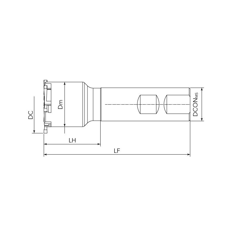 GM16 Groove Milling Tools