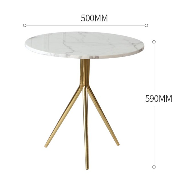 Customizable Round Side Table for living room, Small Coffee Table Living room furniture for Small Space Bedside Table