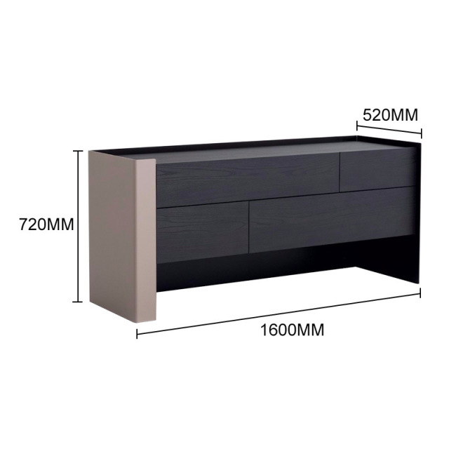Customized Italian Minimalist Sideboard Medial Furniture TV Cabinet Modern Household Small Villa Restaurant Storage