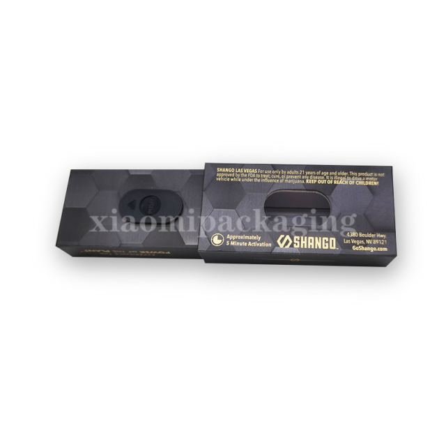 100% Eco-Friendly CardBoard Cartridge Case W/ Press Button & Foam Insert