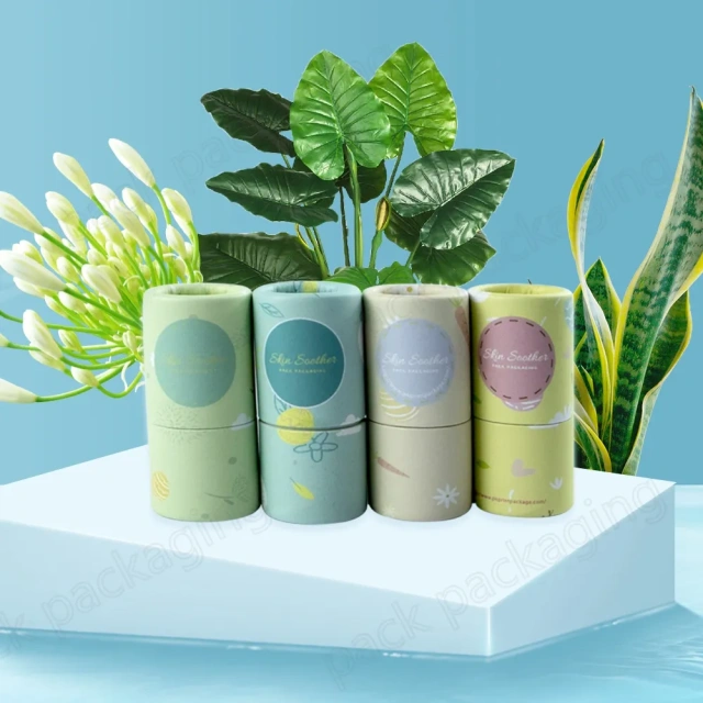 Recyclable and Custom Deodorant Stick Containers in Green Design