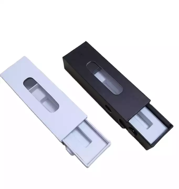 Biodegradable Vape Pen CR Paper Packaging W/ Side Press Button & See-throught Window