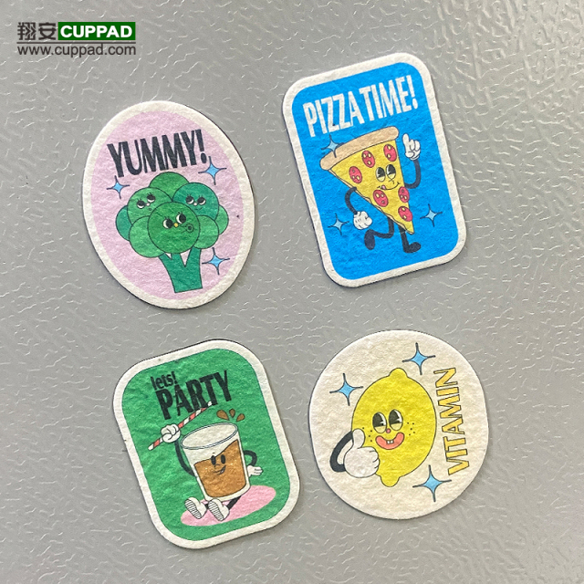 Seed paper fridge magnets plantable fridge magnets