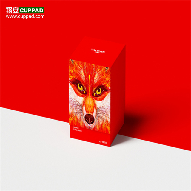High quality recycled packaging boxes custom white printed paper box