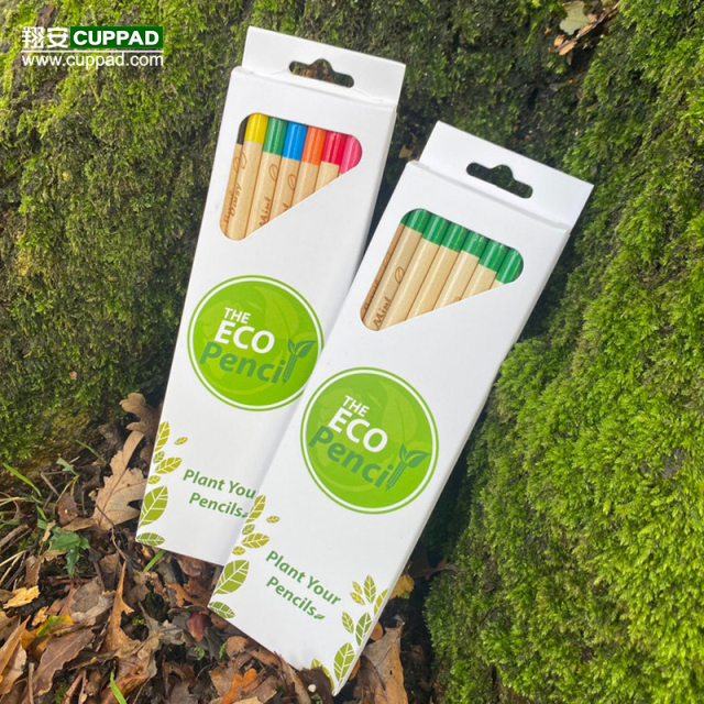 Customized  Plantble Pencils Business Gifts 8pcs/set Germinable eco-friendly pencil