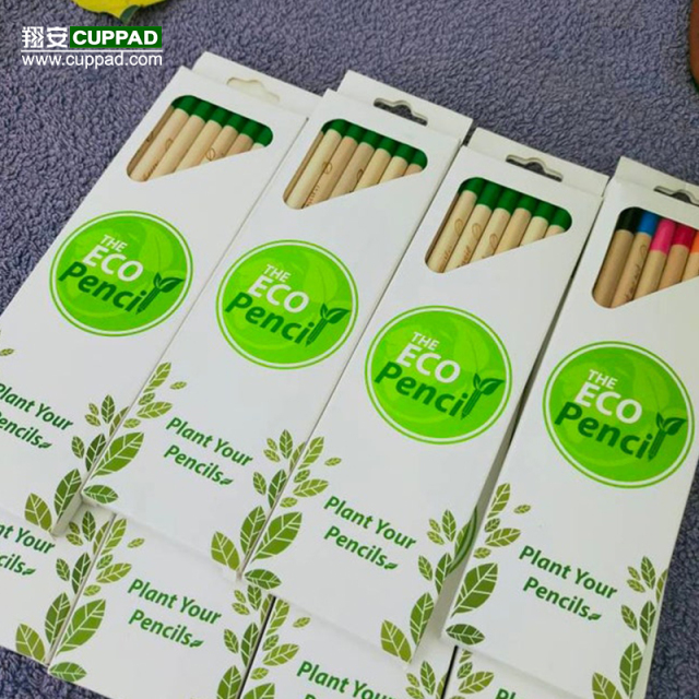 Customized  Plantble Pencils Business Gifts 8pcs/set Germinable eco-friendly pencil