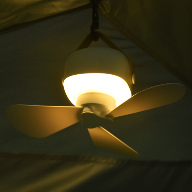 Portable rechargeable multifunctional ceiling fan fan light