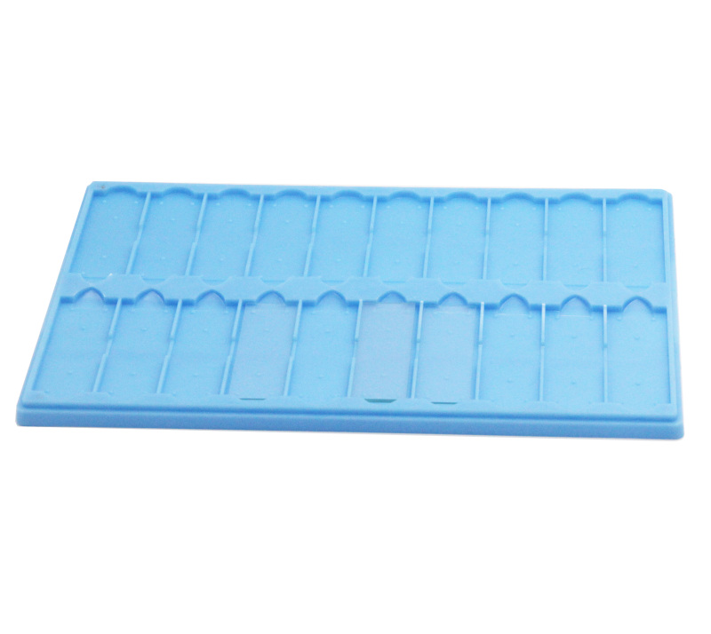 Plastic Microscope Slide Tray; 20 Capacity