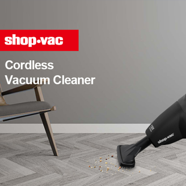 Shop-Vac Cordless 12V Handheld Vacuum Cleaner