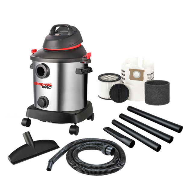 30L 1400W Stainless Steel Wet and Dry Vacuum Cleaner