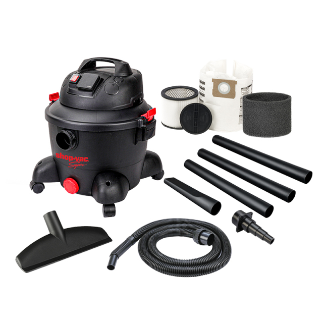 Shop-Vac 25L 1800W Wet and Dry Vacuum Cleaner with Extra Power Socket