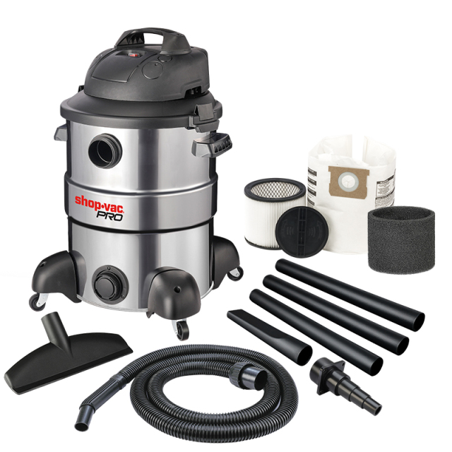 Shop-Vac 40L 1800W Stainless Steel Wet and Dry Vacuum Cleaner