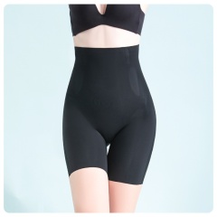 Non-marking high-waisted abdominal shaping and buttock lifting panties