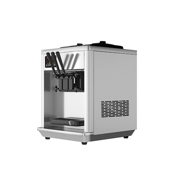 XUELIN Commercial Ice Cream Machine 3 Flaver Vertical Stainless Steel ODM OEM