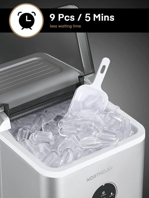 XUELIN Commercial Ice Machine Household Bullet Ice Maker  Machine For