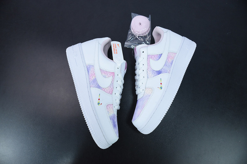 Custom Nike Air Force 1 Low White/Pink