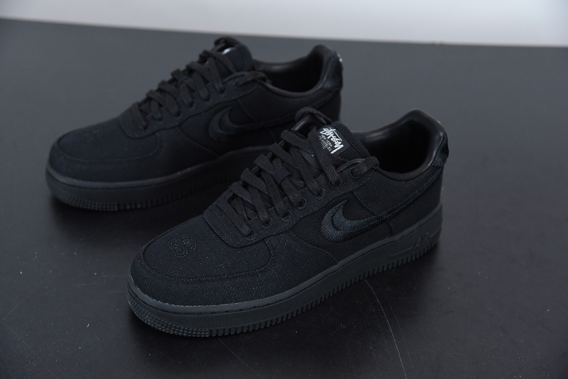 Stussy x Nike Air Force 1 Low Black