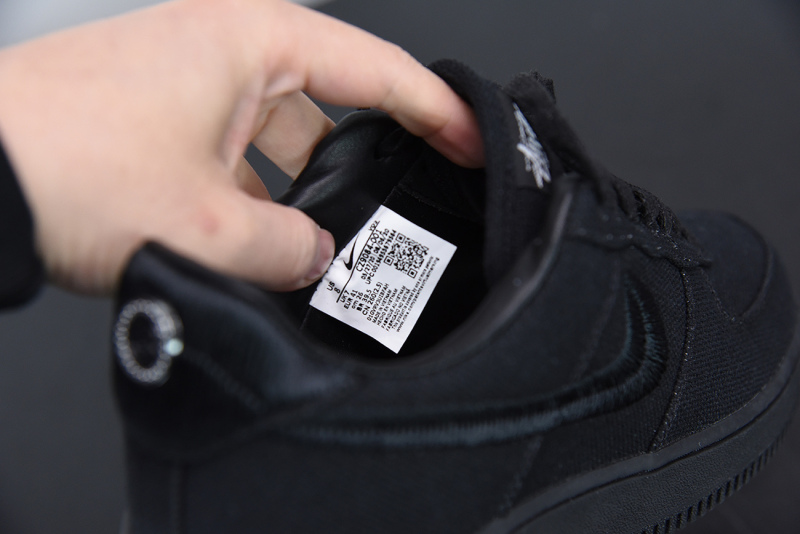 Stussy x Nike Air Force 1 Low Black