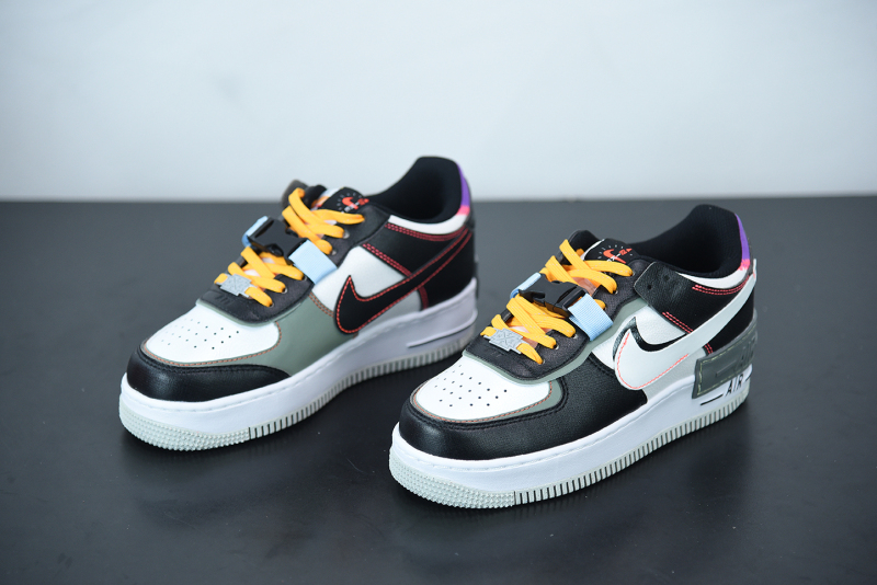 Nike Air Force 1 Shadow “Fresh Perspective” Black/White-Spiral Sage