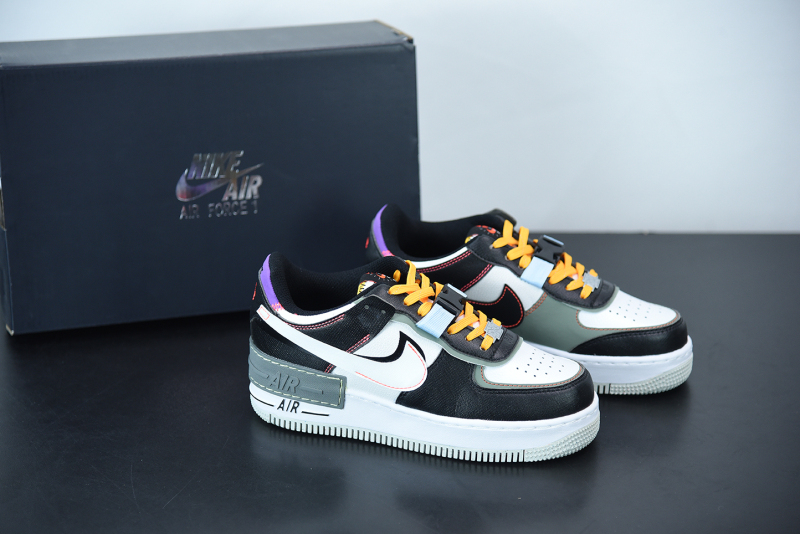 Nike Air Force 1 Shadow “Fresh Perspective” Black/White-Spiral Sage