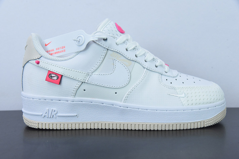 Nike Air Force 1 Low Pink Bling White/Pink