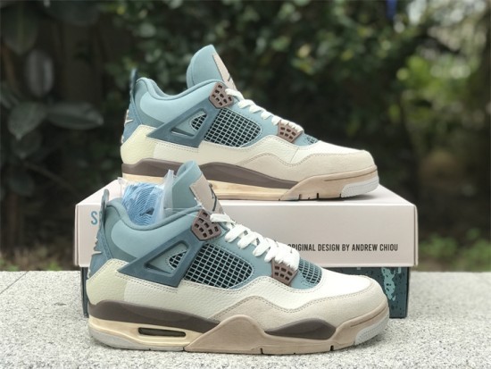 Andrew Chiou x Air Jordan 4 Snorlax Custom