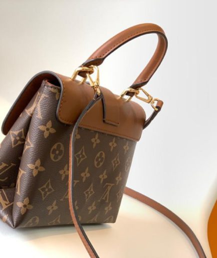 Louis Vuitton Locky BB Monogram Canvas Caramel Brown For Women, Women’s Handbags, Shoulder And Crossbody Bags 7.9in/20cm LV M44654