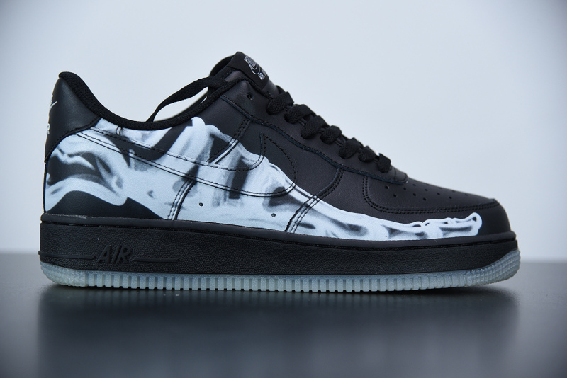 Nike Air Force 1 Low “Black Skeleton”