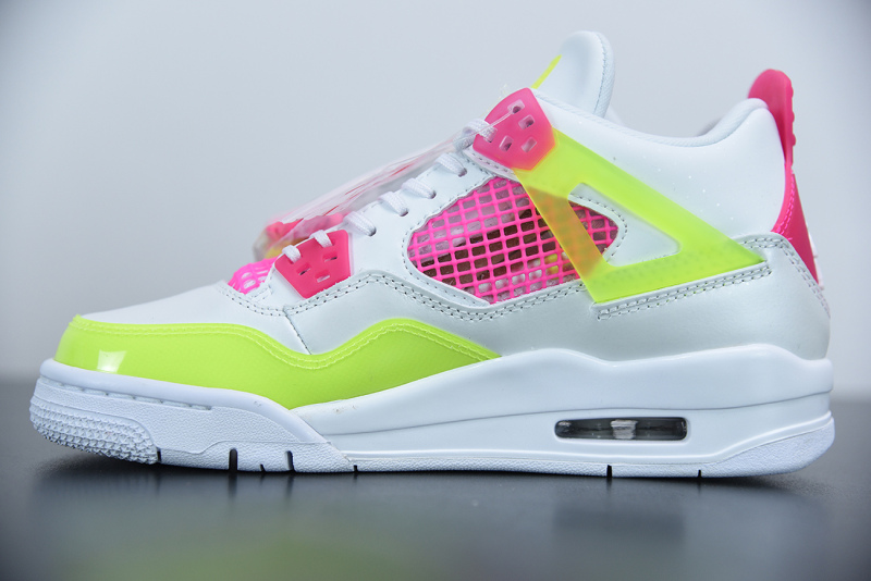 Air Jordan 4 GS Lemon Venom Pink Blast