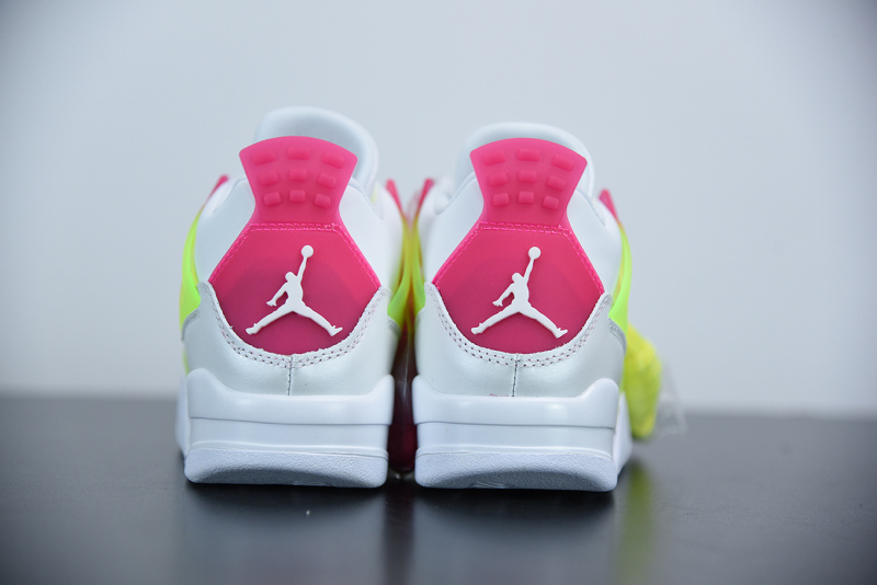 Air Jordan 4 GS Lemon Venom Pink Blast