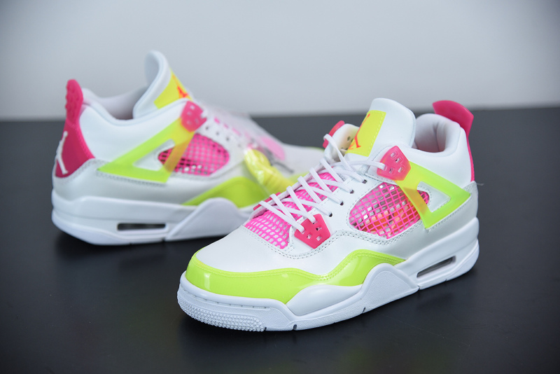 Air Jordan 4 GS Lemon Venom Pink Blast