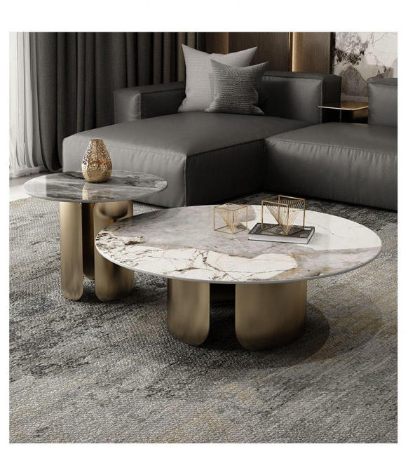 Living room Marble Coffee table set