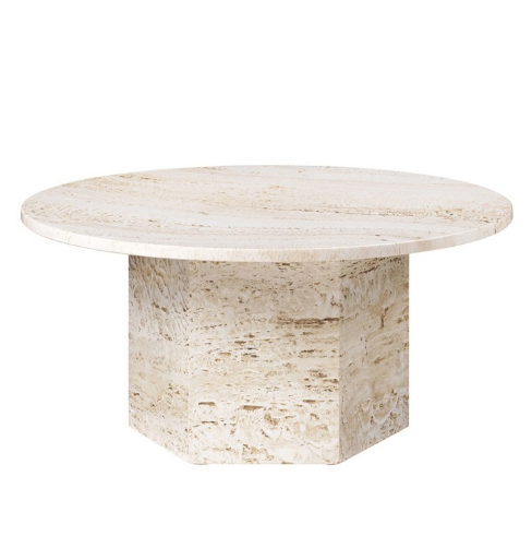 Round stone table