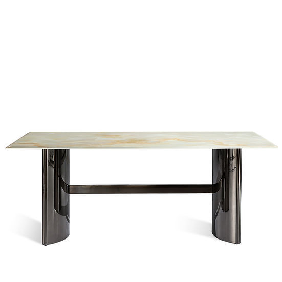 Stone dining table