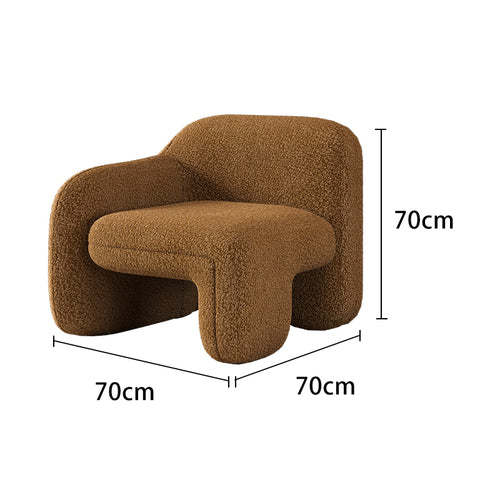 Japandi Designer Lounge Sofa Chair