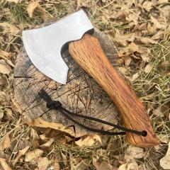 Beech wood camping axe outdoor axe short handle mini axe housewarming moving axe camp wood cutting axe